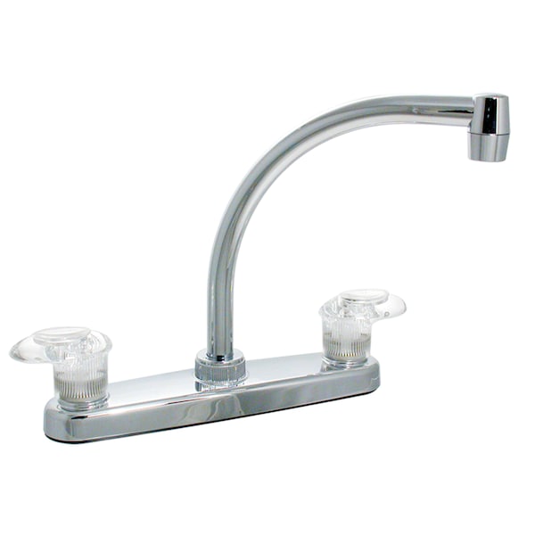 Valterra Phoenix Faucets by Valterra PF221302 Catalina Two-Handle 8" Kitchen Faucet w Hi-Arc Spout-Chrome PF221302 - main